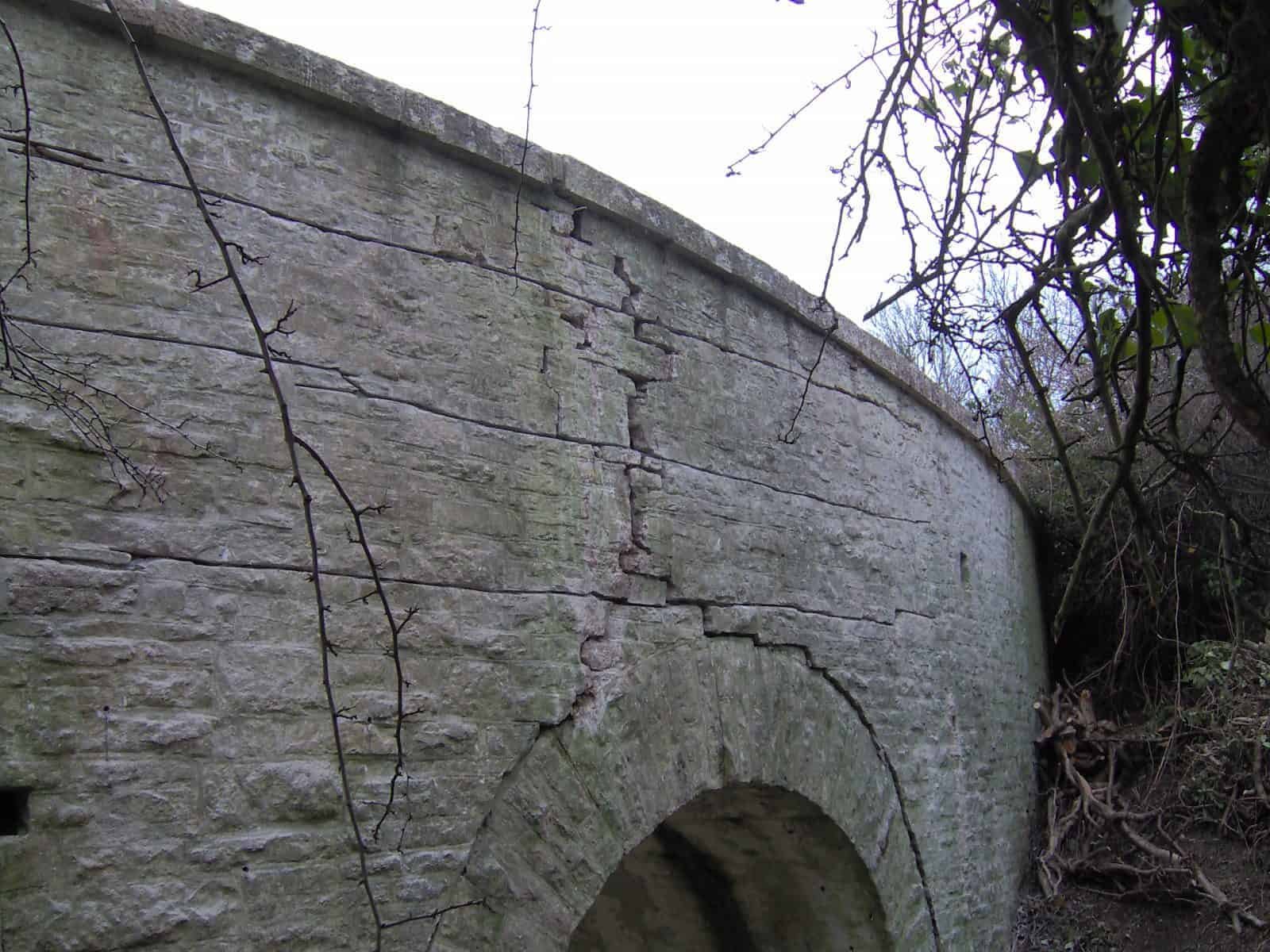 structural repairs to stone bridge