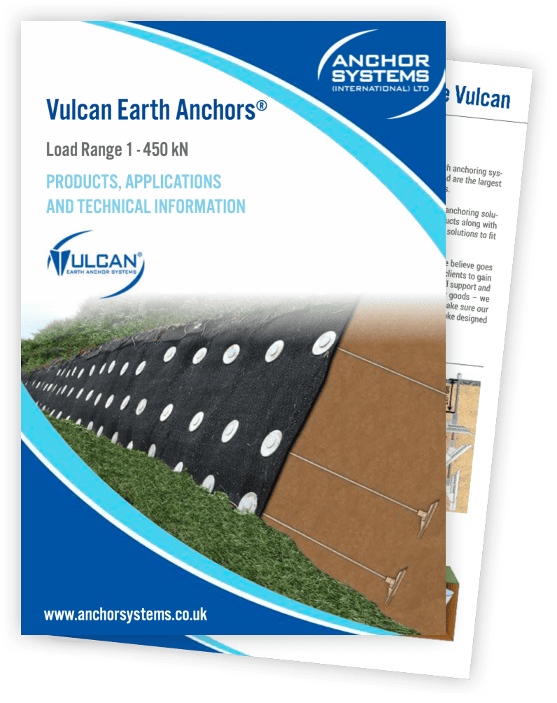 image of anchor systems vulcan earth anchore brochure